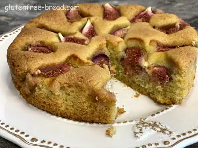 Almond Flour and Fig Cake