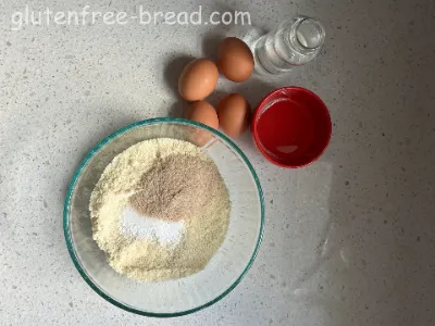 Almond Flour Bread in 1 Hour