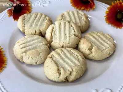 Almond Flour Shortbread Cookies