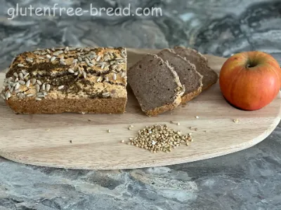 Buckwheat Savory Applesauce Bread