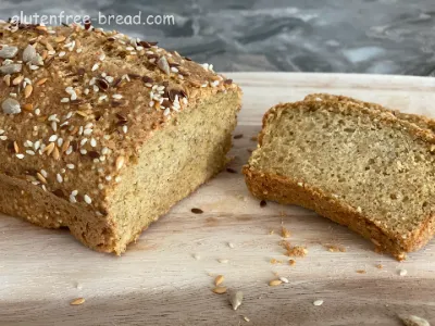 Quinoa PsylliumHusk Egg Bread