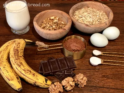 Healthy Oatmeal Banana Bread