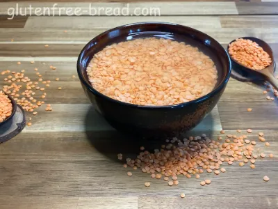 Red Lentil Bread Rolls