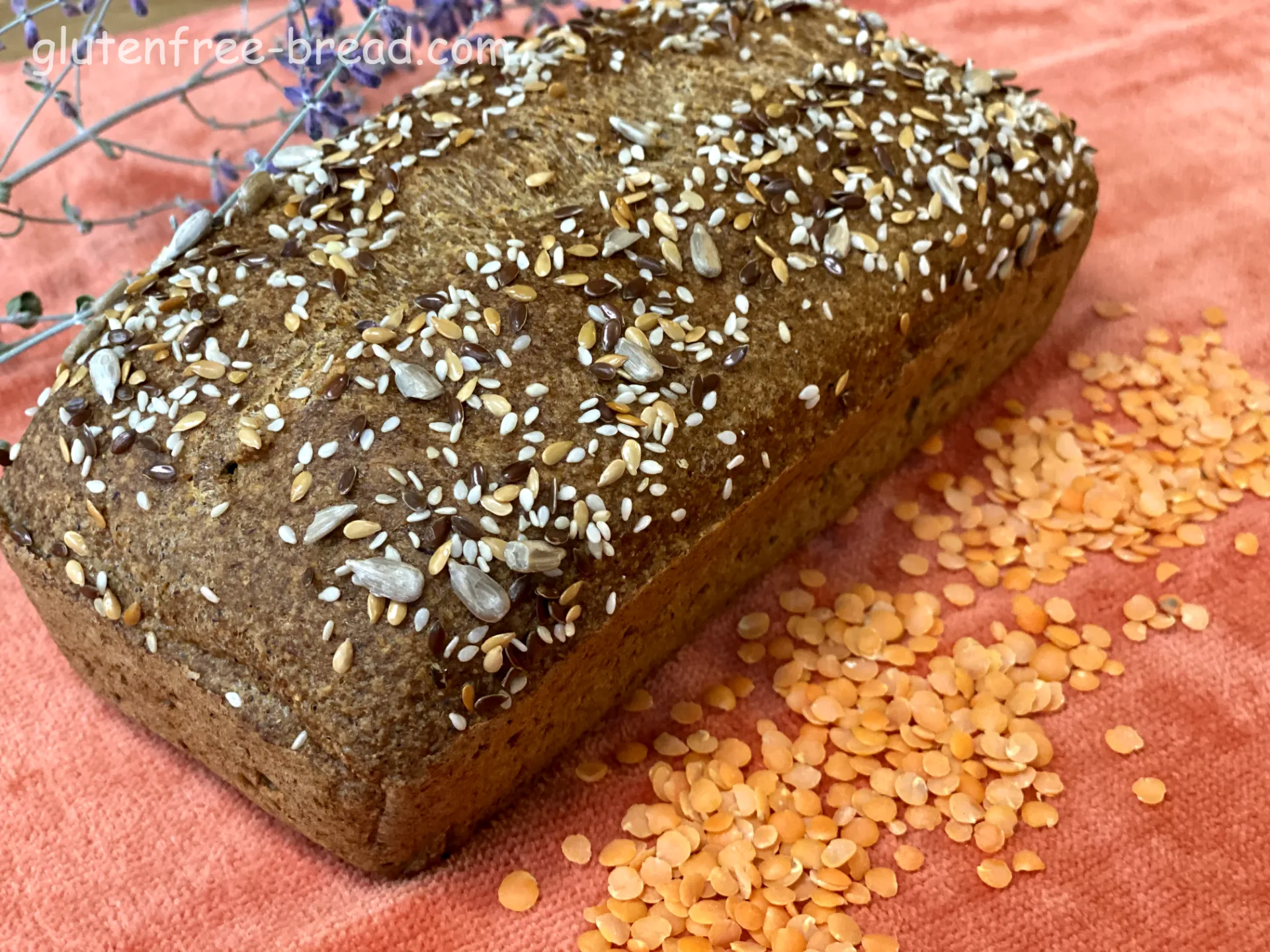 Lentil Flour Bread