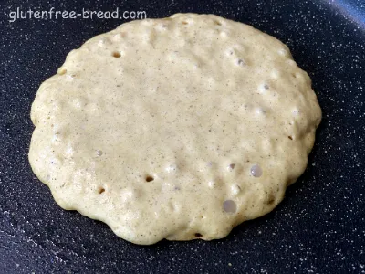 Vegan Cornmeal Oat Pancakes