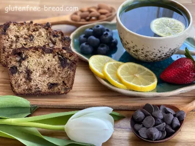 Sweet Zucchini Bread with Almond Flour